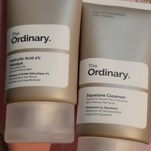 The ordinary salicylic masque & squalene cleanser